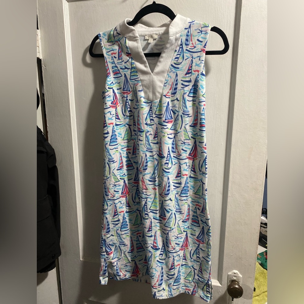 Gently Used TALBOT's Women's Sailboat Dress
